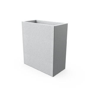 Кашпо BERKANO Cubric 90*80 DB Snow White 2025 г.