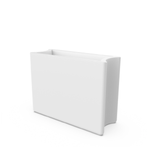 Кашпо BERKANO Smoov Planter Line DB Snow White 2025 г.