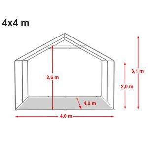 Шатер Giza Garden 4 x4м белый