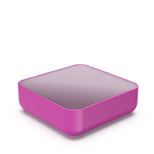 Стол BERKANO Grace с стеклом Snow White 2025 г.