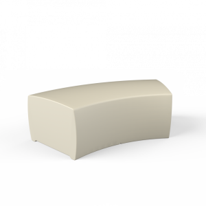 Скамья BERKANO Track Arc Snow White 2025 г.