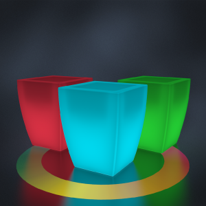 Кашпо BERKANO Tenero 50 Snow White 2025 г.