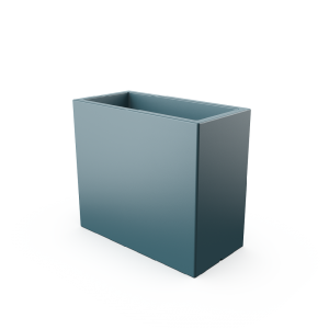 Кашпо BERKANO Cubric 70*80 DB Snow White 2025 г.