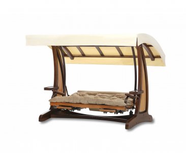 Дачные деревянные качели &quot;Валенсия III&quot; Классик 2025 г.