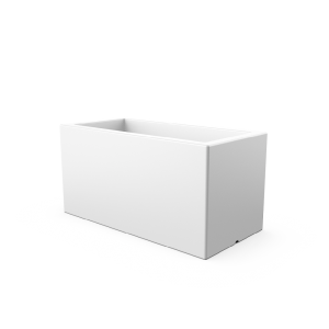Кашпо BERKANO Cubric 80*40 Snow White 2025 г.