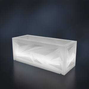 Кашпо BERKANO Icelandic Horizontal DB Snow White 2025 г.