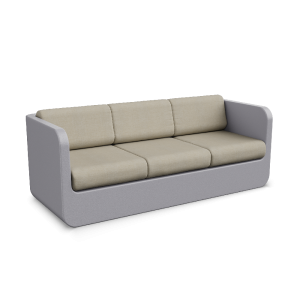 Диван BERKANO Grace с подушками Snow White / Bone Brown 2025 г.