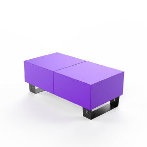 Скамейка BERKANO Brick 120 Snow White 2025 г.