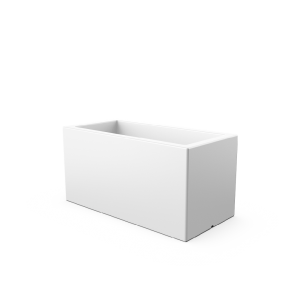 Кашпо BERKANO Cubric 40*100 Snow White 2025 г.