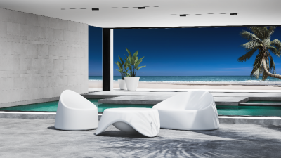 Диван BERKANO Smoov Snow White 2025 г.