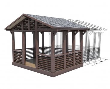 Беседка "Chamonix" (Шамони) 2026 г.