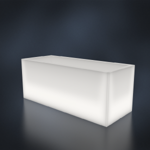 Кашпо BERKANO Cubric 150*60 Snow White 2025 г.