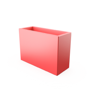 Кашпо BERKANO Cubric 100*70 DB Snow White 2025 г.