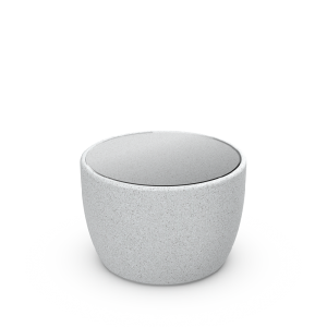 Стол BERKANO Smable с стеклом Snow White 2025 г.