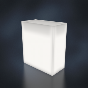 Кашпо BERKANO Cubric 90*80 DB Snow White 2025 г.