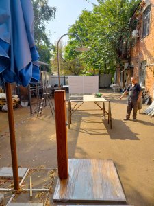 Деревянный уличный душ Helix Rus Цена 2025 г.