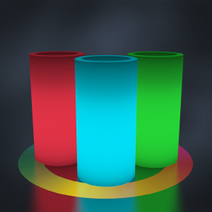 Кашпо BERKANO Cilindro 80 DB Snow White 2025 г.