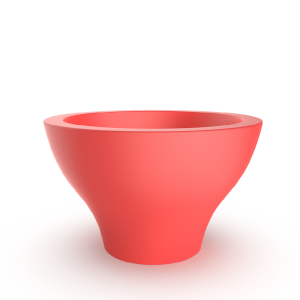 Кашпо BERKANO Vetro 75 Snow White 2025 г.