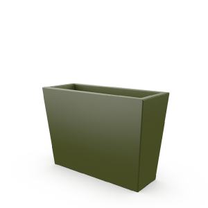 Кашпо BERKANO Trapezio 70H DB Snow White 2025 г.