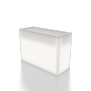 Кашпо BERKANO Cubric 100*70 DB Snow White 2025 г.