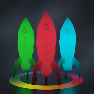 Светильник Rocket с LED подсветкой 2025 г.