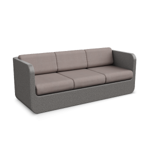 Диван BERKANO Grace с подушками Snow White / Bone Brown 2025 г.