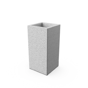 Кашпо BERKANO Cubric 40*80 DB Snow White 2025 г.