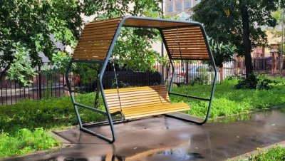 Садово-парковые качели «Грани Вуд» 2026 г.