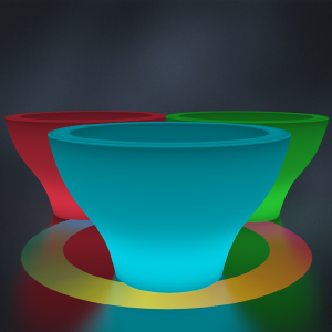 Кашпо BERKANO Vetro 75 Snow White 2025 г.