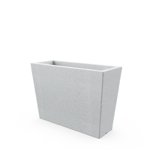Кашпо BERKANO Trapezio 70H DB Snow White 2025 г.
