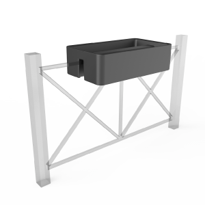 Кашпо BERKANO Vittorio Fence 28 DB Snow White 2025 г.