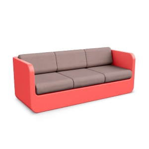 Диван BERKANO Grace с подушками Snow White / Bone Brown 2025 г.