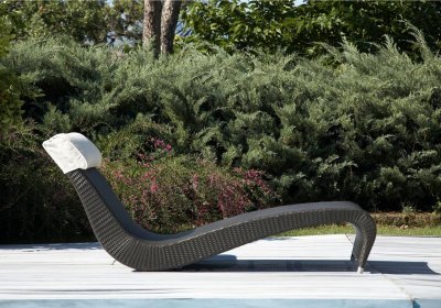 Шезлонг-лежак дизайнерский КАМЧАТКА 2025