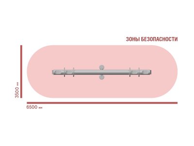 КАЧАЛКА-БАЛАНСИР ДЕТСКОЙ ИГРОВОЙ ПЛОЩАДКИ ЭКО 302