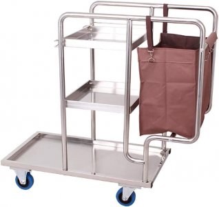 Тележка для уборки из нержавейки, ТУ 4 2025 г.