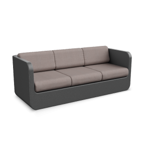 Диван BERKANO Grace с подушками Snow White / Bone Brown 2025 г.