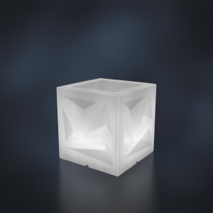 Кашпо BERKANO Icelandic Cube DB Snow White 2025 г.