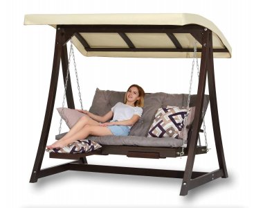 Качели садовые Леда Люкс 2025 г.