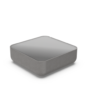 Стол BERKANO Grace с стеклом Snow White 2025 г.