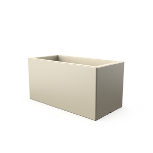 Кашпо BERKANO Cubric 80*40 Snow White 2025 г.