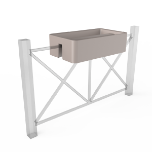 Кашпо BERKANO Vittorio Fence 28 DB Snow White 2025 г.