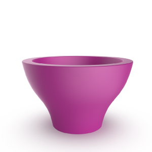 Кашпо BERKANO Vetro 75 Snow White 2025 г.