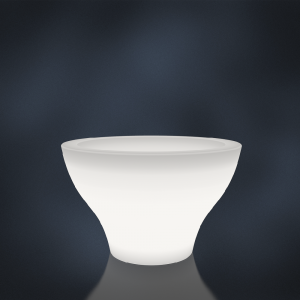 Кашпо BERKANO Vetro 50 Snow White 2025 г.