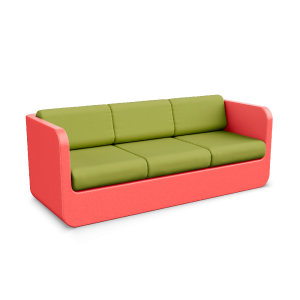 Диван BERKANO Grace с подушками Snow White / Bone Brown 2025 г.