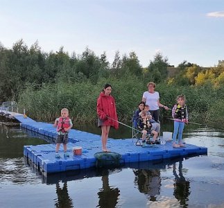 СВОЙ ОСТРОВ (из понтонов) 2023 г.