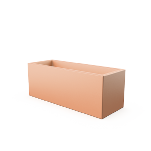 Кашпо BERKANO Cubric 30*80 Snow White 2025 г.