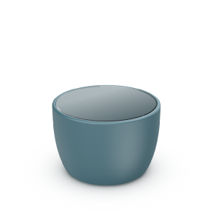 Стол BERKANO Smable с стеклом Snow White 2025 г.