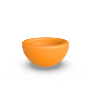 Кашпо BERKANO Segmento 30 DB Snow White 2025 г.