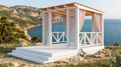 Пляжная беседка КУНГУРСКАЯ МОРСКАЯ