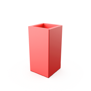 Кашпо BERKANO Cubric 40*80 DB Snow White 2025 г.